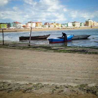 Pescatore all’opera