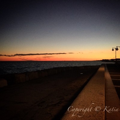 Rosso di sera …Domani un’ altra bella giornata per godersi il mare 😊