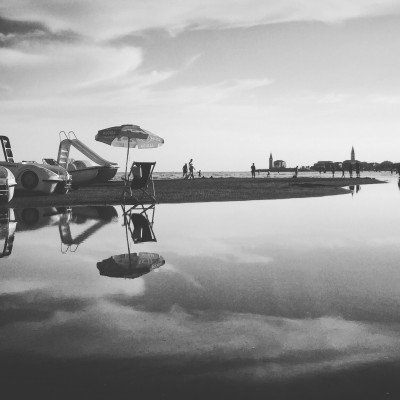Caorle in bianco e nero