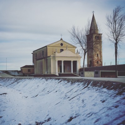 La neve a Caorle 