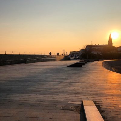 tramonto invernale